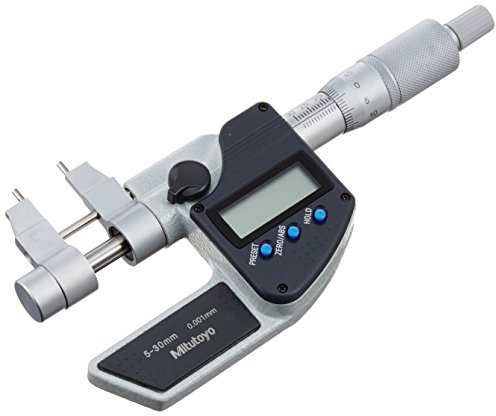 Mitutoyo 345-250-30 Inside Micrometre, Calliper Type, 5 mm-30 mm