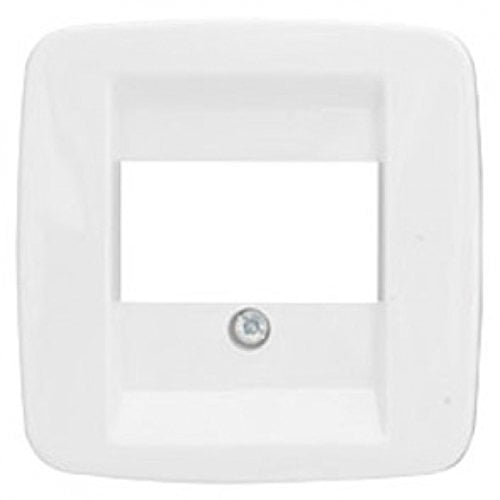 AGENDA Zentralplatte für 3-fach-TAE-Steckdose, reinweiß