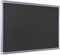 Bi-Office Filztafel New Generation, Pinnwand mit Aluminiumrahmen, 60 x 45 cm, Schwarz