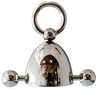 Fly Style Nippelpiercing Chirurgenstahl 316 L - Ring der O - BDSM Schmuck - Nipple Piercing/Brust Piercings aus Edelstahl, Richtung/Seite:horizontal, Durchmesser:16 mm