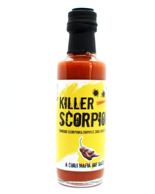 Killer Scorpion Chili Sauce/Chili Mafia Hot Sauce/Inhalt 100 ml / 9 von 10 scharf und lecker
