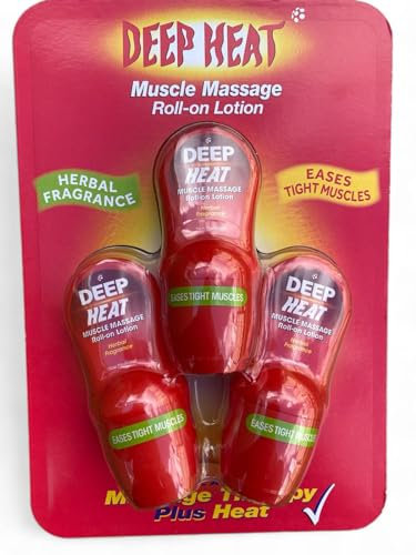 Deep Heat Muscle de masaje Roll On Loción 50 ml