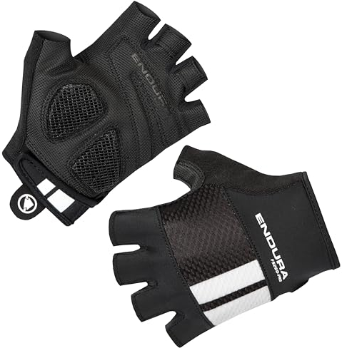 Endura FS260-Pro Aerogel Fahrradhandschuh, Rennrad-Handschuhe, Schwarz, Größe M