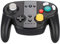 Palanca de Mando del Controlador, PC inalámbrico Controlador de Juegos con Controlador de Gamepad Bluetooth con Doble vibración y Botones Frontales, batería incorporada de 400 mA(Negro)