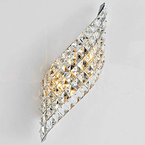 AIRUI Kristall Wandleuchte Modern Luxus G4 LED Wandlampe Zeitgenössisch Innen Wandbeleuchtung Für Wohnzimmer Schlafzimmer Flur,Right-5W