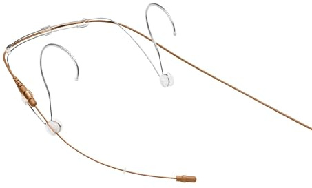 Shure DH5C/O-LM3 DuraPlex Omnidirektionales Headset-Mikrofon, LEMO-Anschluss, Kakao