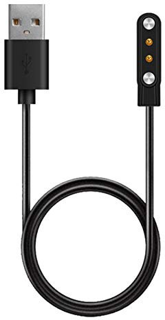 Câble De Charge Smartwatch, Chargeur À Succion Magnétique 2 Pôles, Adaptateur De Chargeur De Base Smartwatch, Câble De Charge USB Magnétique Pour Le Câble De Base De La Montre Intelligente Haylou