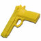 7 Realistic Fake Rubber Training Gun For Martial Arts Krav Maga Self Defence Orange Black Yellow (Yellow)