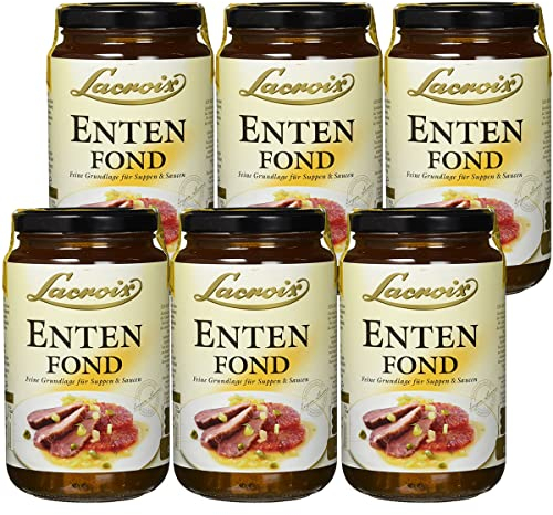 Lacroix Enten Fond feine Grundlage für Suppen uns Saucen 400ml 6er Pack