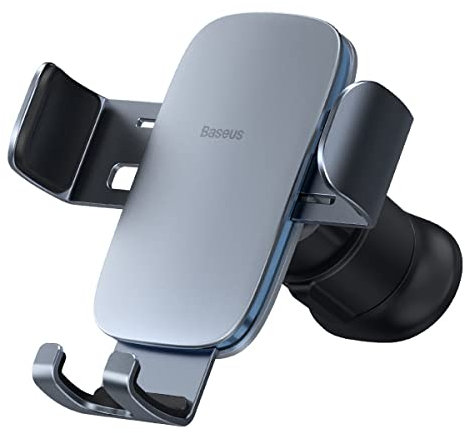 Baseus Car Mount Metal Age II Gravity on The Vertical and Horizontal Ventilation Grill Gray (SUJS000013)
