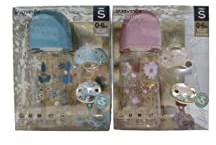 Set Gold: biberón + chupete + broche