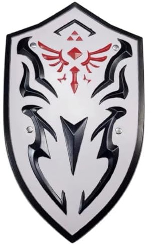damdos Halloween Prop Royal Guard Heart Shield Sky Sword Kirito Kirigaya Shield Link Breath of The Wild Sword Birthday Gifts