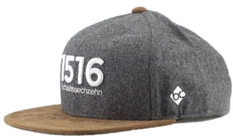 Bavarian Caps 1516 Flanell Sb Cap, grau, ONE Size