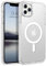 GUAGUA Magnetisch Hülle für iPhone 11 Pro Max [Kompatibel mit MagSafe] Matt Handyhülle Stoßfest Durchscheinende Rückseite Dünn Schutzhülle Case für iPhone 11 Pro Max (6,5 Zoll) Weiß
