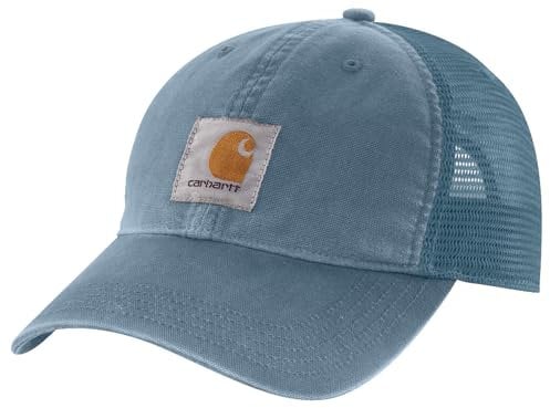 Carhartt, Herren Canvas Mesh Back Cap, Thundercloud, Einheitsgr��e
