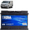 Batteria 70Ah EFB per Opel Vivaro 1.6 CDTI gasolio 2014-2020