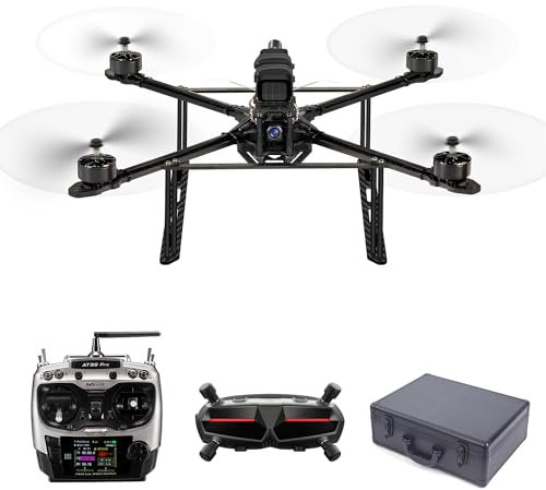 Radiolink M435 3KG Heavy Lift Drone, HD FPV Caddx Walksnail Avatar Goggles RTF Version, 120km/h Flight Speed 4KM Long Range Control, Support Routes Planning And Autopilot, Autonomous Takeoff/Landing
