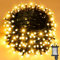 cshare Fairy Lights Plug in,12M 120 LED Christmas Tree Lights Mains Powered with 8 Modes Timer Memory Waterproof Extendable Green Wire, String Lights for Xmas Tree Bedroom Outdoor Indoor(Warm White)