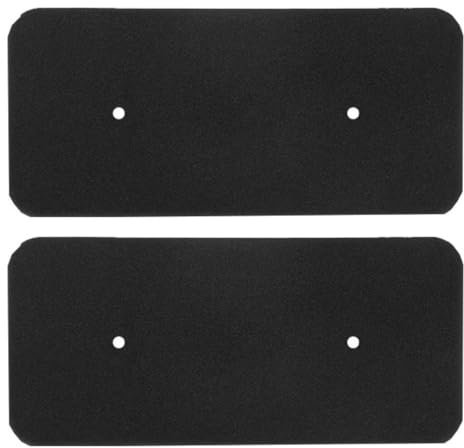 Filtros para secadora Candy, 2 piezas filtro de esponja, filtro de esponja para secadora de condensador, estera filtrante, para secadoras con bomba de calor y secadoras de condensación, negro