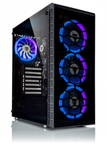 BEASTCOM Q3 | Essential Gaming PC | PC Gamer | AMD Ryzen AI 6X 5,00GHz 12 Threads | 4K Radeon 760M Graphique | 32Go RAM | 1To SSD | HDMI | USB 3.2 | WiFi | Windows 11 Pro