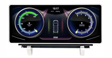 Android Autoradio 2Din para Audi Q3 2013 2014-2018 10.25 Pulgadas Android 14 Radio estéreo de Coche con Carplay Bluetooth Navegación GPS WiFi Cámara de visión USB SWC FM(F7 2G+32G)