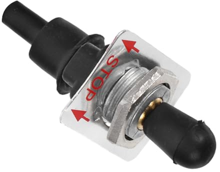 ibasenice Interruttore Elettrico per Motosega Compatibile Tosaerba e Macchine da Interruttore Sicurezza per Modelli