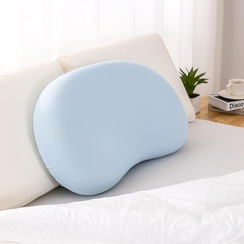 EGOHOME Nackenkissen Kopfkissen Memory Foam 40x65 cm, Ergonomische Kissen, Nackenstützkissen 65x40 cm, Seitenschläferkissen 40x65cm für Seiten, Rücken & Bauchschläfe –Bezug Atmungsaktiv & Waschbar