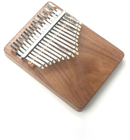 Kalimba-Instrument Kalimba – 17 Töne 21 Finger Anfängerfreundlich Professionelles Instrument(Black walnut in C major (17th note))