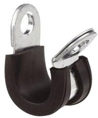 Brunner Campingartikel Rohrschellen mit Gummi Unterlage Lose, 8 mm, 310/939-1