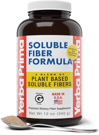 Soluble Fiber Formula, 12 oz (340 g) - Yerba Prima