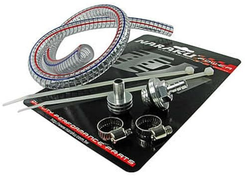 Kurbelgehäuse Entlüftung Naraku Racing Silber