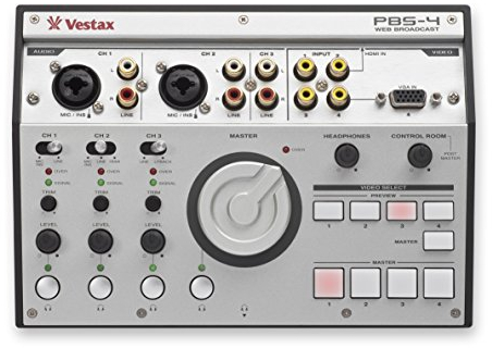 VESTAX PBS4 AUDIO-/VIDEO-MIXER, PBS-4