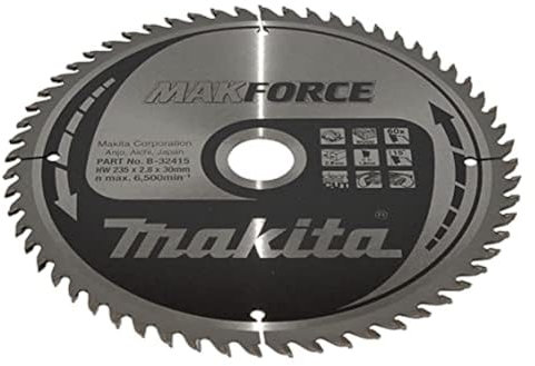 Makita B-32415 MAKFORCE TCT Saw Blade 235x30x60T
