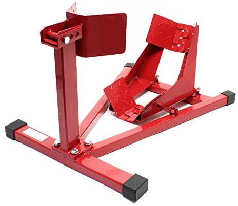 Wiltec Cavalletto alzamoto per ruota anteriore, pneumatici da 17-21 pollici con larghezza 60-160 mm