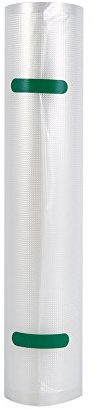 Folienrollen, Vakuumbeutel zum Vakuumieren von Lebensmitteln 28cm*5m metall