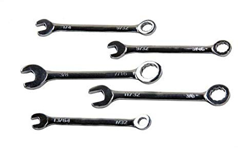US Pro 10pc SAE Mini Combination Spanner Set B2048