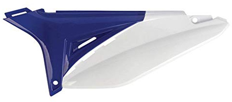 Sherco SE-R,SEF-R - Startnummerntafeln mit Airbox-Abdeckung Blau/Weiß - Modelles 2012-16