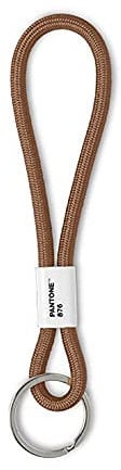 Pantone Design-Schlüsselband Key Chain Short | Schlüsselanhänger robust und Farbenfroh | kurz | 876 | Bronze