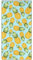 Violetpos Schnell Trocknende und Leichte Strand Handtücher Strandtuch groß 90x180 cm Schnelltrocknendes Mikrofaser Bedrucktes mit Gelbe Ananas Sommerfrüchte