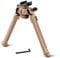 AOMEIKIE Gewehr Zweibein Einstellbar Biped Rotierende Bipod (18,6-27,3 cm / 7,3-10,8 inches) für Picatinny 20-22mm (Khaki)