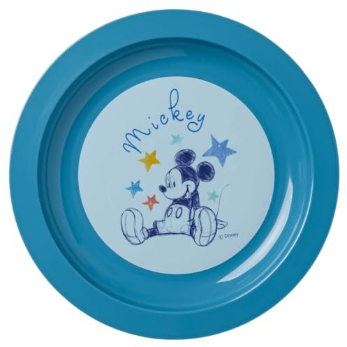 Assiette plate bébé Mickey Cool