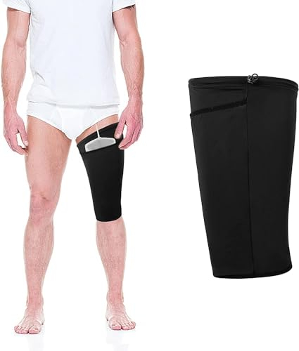 Beinbeutel für Katheter,Katheter Beinbeutel Tasche,Urin-Beinbeutel-Halter Abdeckung,Katheter-Ärmel, Katheterbeutelbezug,Foley Beinbeutel Hülse für Inkontinenz Urinbeutel,Katheter Zubehör (S)
