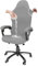 LIFEDX Funda para Silla de Juego Funda para Silla de Oficina Impermeable Elástica, Funda para Silla Giratoria Removible Funda Silla Gaming Ergonómicas con Reposabrazos Respaldo de Silla-Light Gray