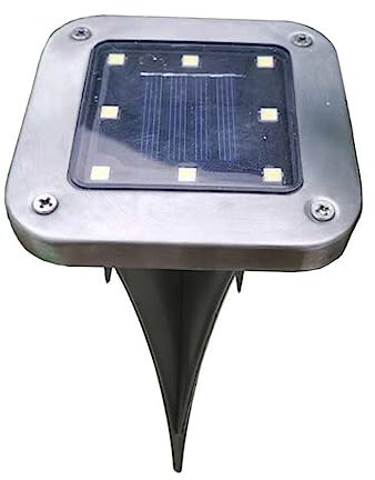 HOMSFOU 2stücke Led Wasserdichte Begraben Licht Led Beleuchtungswerkzeug Garten Solarlampe Für Outdoor Außenbereich