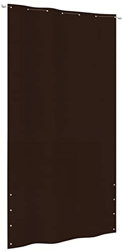 JUDYY Paravento per Balcone Marrone 140x240 cm in Tessuto Oxford,Prato e Giardino,Vita all'aperto,Ombrelloni e parasole-148561