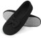OFFCUP Mujer Ballet Pantuflas, Linda Decoración de Lazo de Cabeza Redonda Bailarinas Zapatillas, Cómodo Ligero Zapatos Tipo Ballet Mujer, Diseño de Suela de Goma Suave Antideslizante