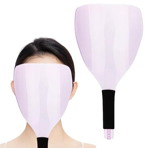 Gesichtsschutz für Haarspray – Aufnäher mit Ponyschutz für Friseure, professionelles Gesichtsvisier für Haare, Gesichtsvisier für den Salon, transparente Schutzbrille, Augenschutz für Haarspray, Frise