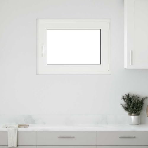 LAPOOH Finestra Seminterrato RISOR 80x50 cm Anta Ribalta DIN Destra -4108351