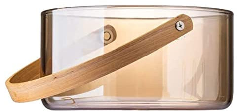 SAGELSHN Cubiteras para Hielo Cubo De Hielo Cubo De Hielo De Cristal De Champán con Transporte Portátil para Barras Cubo De Hielo Aislado Cubitera para Bar