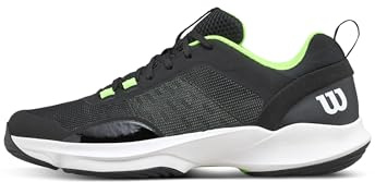 Wilson Hombres Hurakn Pro V2 Black/WH/Gr Zapatillas De Pádel Zapatilla De Pádel Negro - Blanco 48